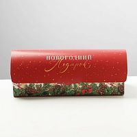 Коробка для рулетов "Подарок", 9*9*24,5см