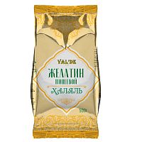 Желатин гранулированный говяжий 220 bloom Халяль VAL'DE, 500г.