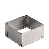 Форма раздвижная прямоугольная 15*15см-15*28 H=10см